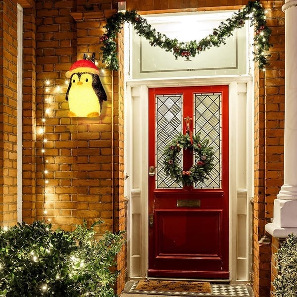 Porch Light Covers in Snowman Design