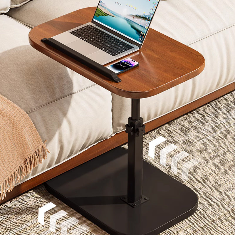 Versatile Rolling Laptop Table with 360° Swivel Functionality