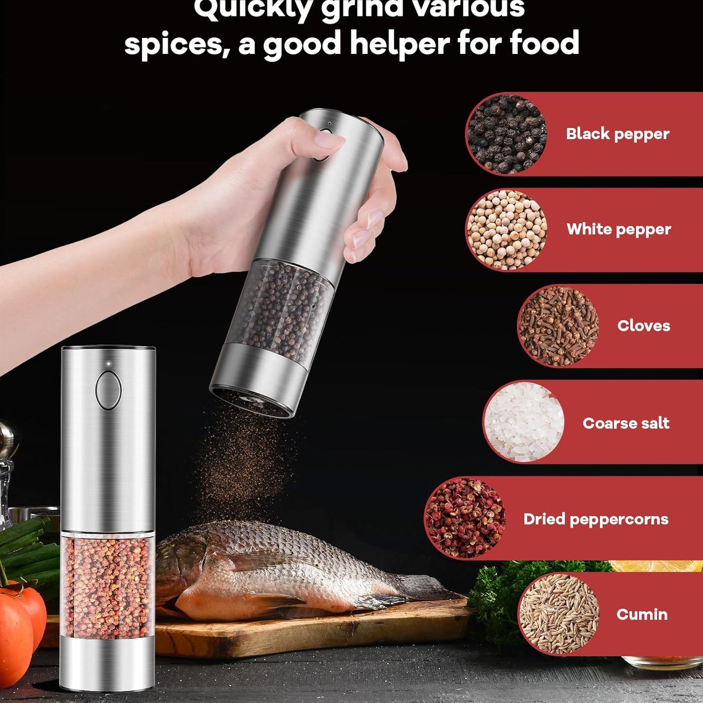 Perfectly Ground Spices for Flavorful Meals Every Time