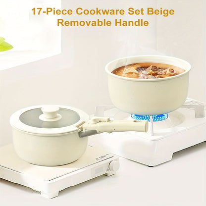 Ceramic Cookware Set for Tidy Contemporary Kitchens