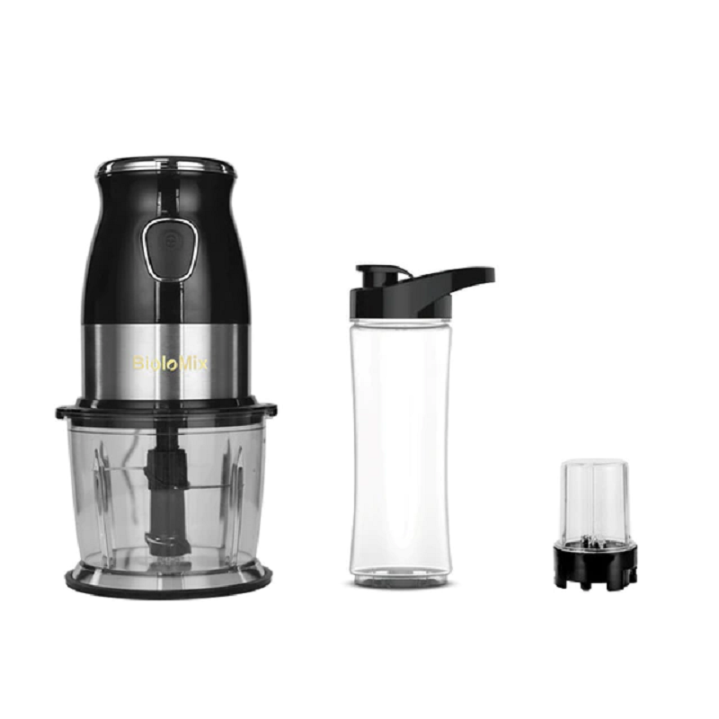 Compact Juicer and Blender Bottle for Baby Food and Meat Grinding