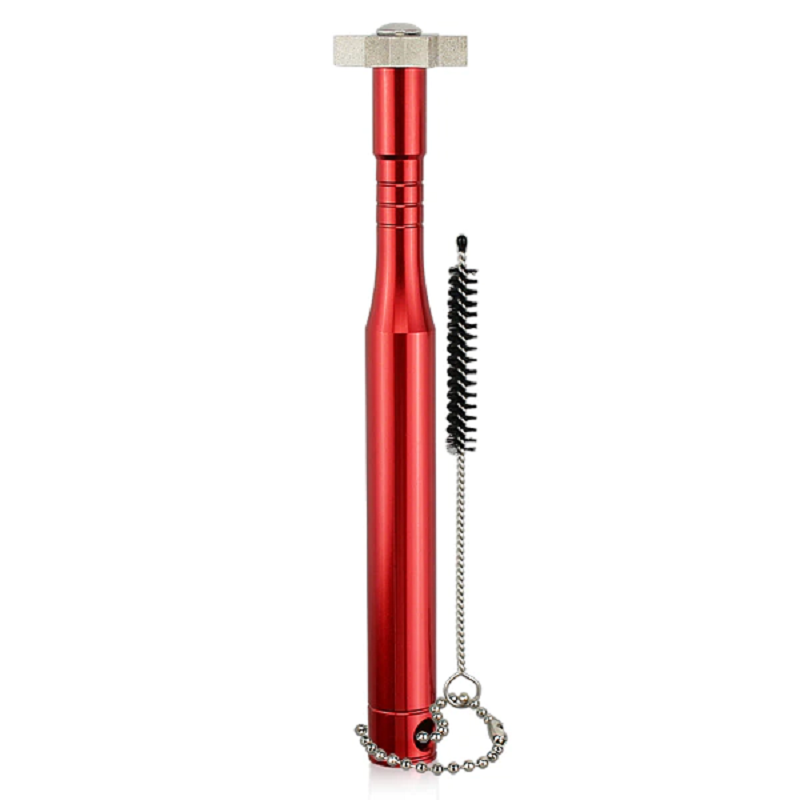 Golf Club Groove Cleaning Tool and Sharpener for U & V Grooves