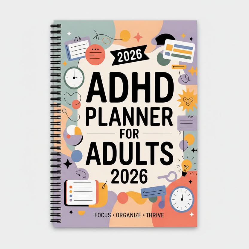 Productivity Planner for ADHD – Daily and Weekly Organization Tool