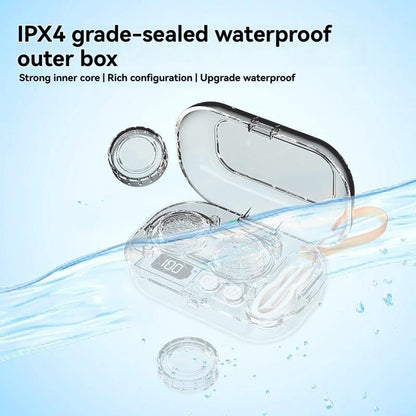Ultrasonic Lens Cleaner with Rechargeable Feature and Mirror