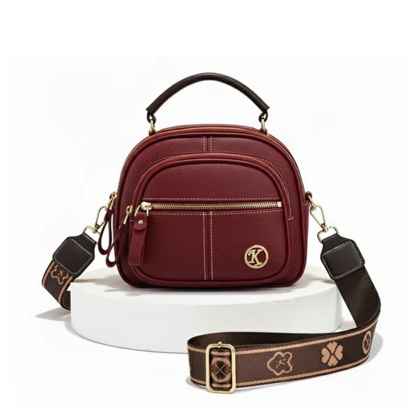 Versatile Crossbody Bag | Five Compartments for Everyday Use