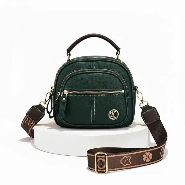 Versatile Crossbody Bag | Five Compartments for Everyday Use