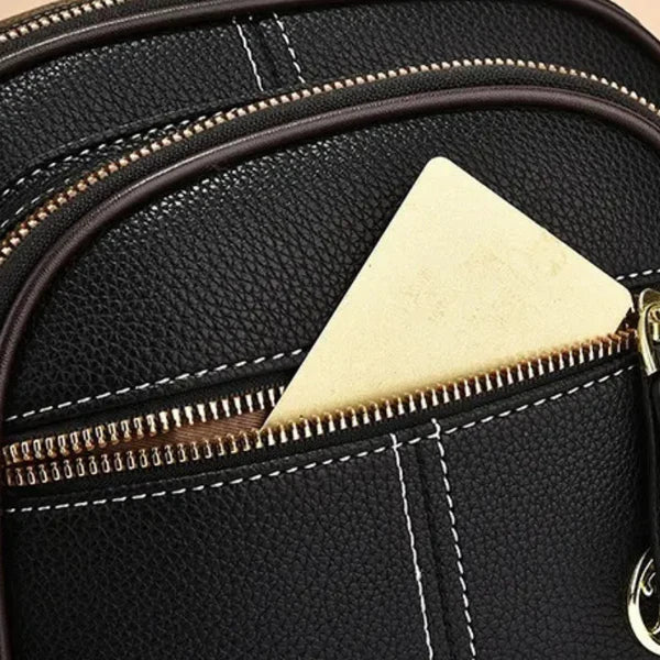 Versatile Crossbody Bag | Five Compartments for Everyday Use