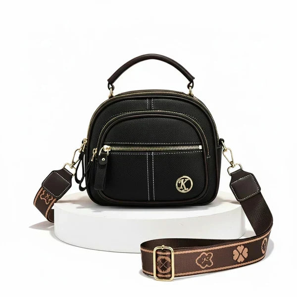 Versatile Crossbody Bag | Five Compartments for Everyday Use