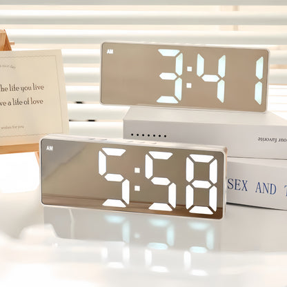 Digital Wake-Up Alarm Clock with Sunrise Light Display