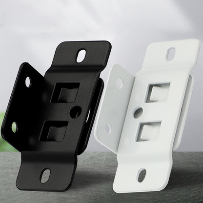 Steel Connector Brackets | Quick-Lock Hardware for Furniture