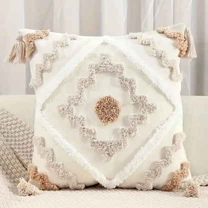 Chic Comfort Geometric Pillow Cover for Stylish Spaces