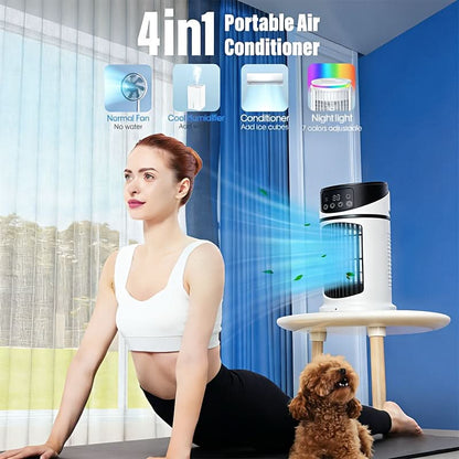 Mist Cooling Fan for Refreshing Air Circulation