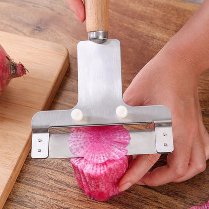 All-in-One Tool for Easy Peeling, Slicing, and Grating
