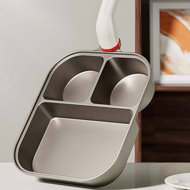 3-in-1 Large Capacity Pan with Cup Shape