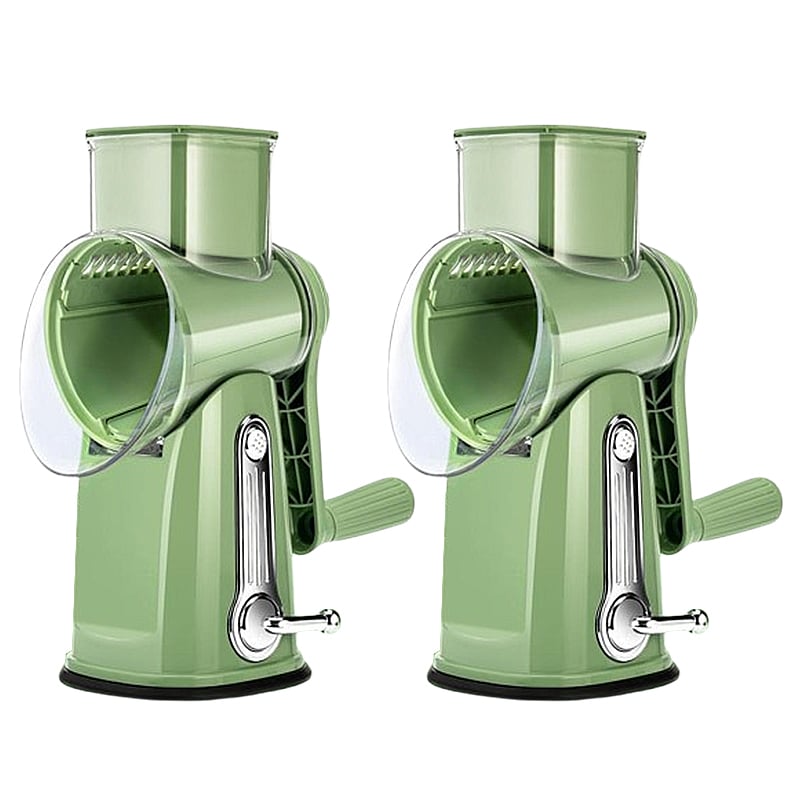 Rotary Cheese Grater with 5 Functions