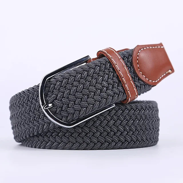 Stretchy Casual Belt Crafted from Elastic Fabric