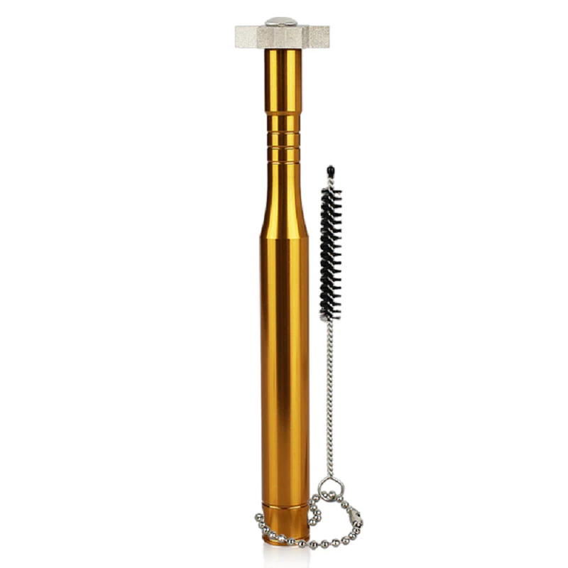 Golf Club Groove Cleaning Tool and Sharpener for U & V Grooves