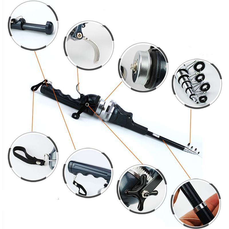 Versatile Telescopic Fishing Rod Kit for All Adventures
