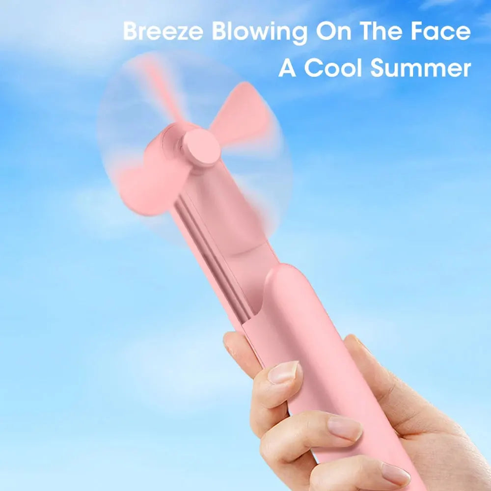 Portable & Rechargeable Mini USB Fan | Compact & Foldable