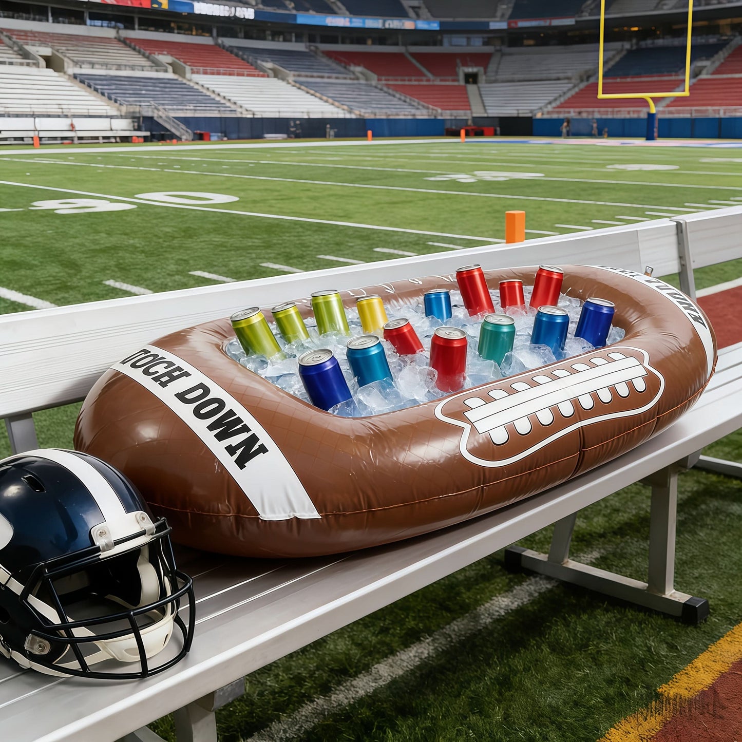 Inflatable Football Yard Decoration for Beach and Lawn Gatherings