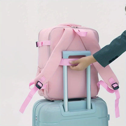 Spacious Travel Backpack with Dedicated Shoe Storage