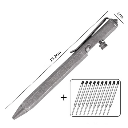Tactical Self-defense Pen in Titanium Alloy