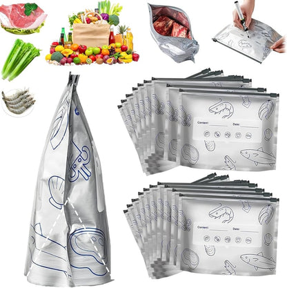 EcoSeal – Reusable Food Storage Bags for Freshness