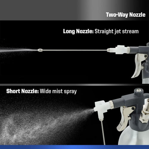 Precision Aluminum Sprayer with Adjustable Nozzle & Ergonomic Trigger