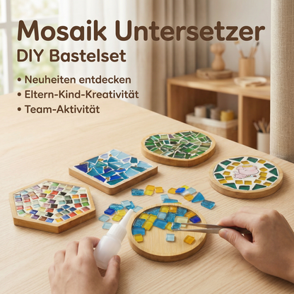 Create Lasting Connections with Fun DIY Mosaic Coasters