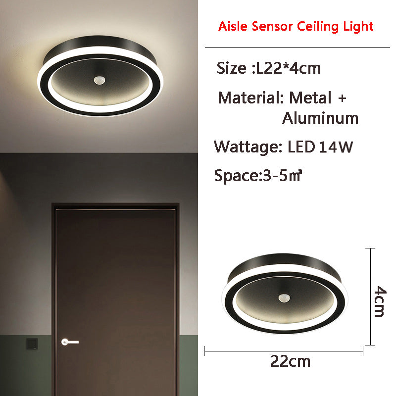 LED Ceiling Light with PIR Motion Sensor – Smart, Energy Efficient, Ideal for Hallway and Bathroom