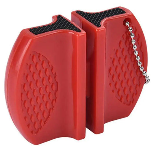 Compact and Portable Double-Sided Mini Knife Sharpener