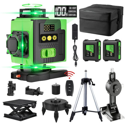 360-Degree Laser Leveling Tool for Accurate Construction Alignment