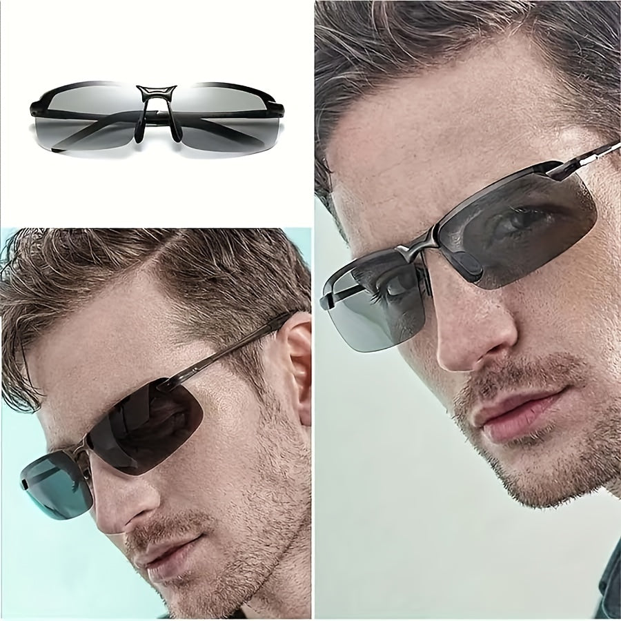 Photochromic Sunglasses with Automatic Light Adjustment and UV Protection