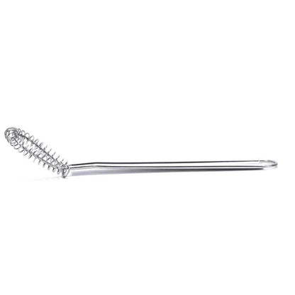 Stainless Steel Mini Whisk for Kitchen | Manual Hand Mixer with Spring Mechanism