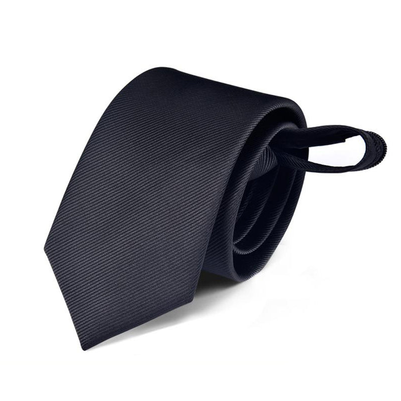 Zipper Neck Tie