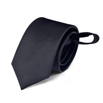 Zipper Neck Tie