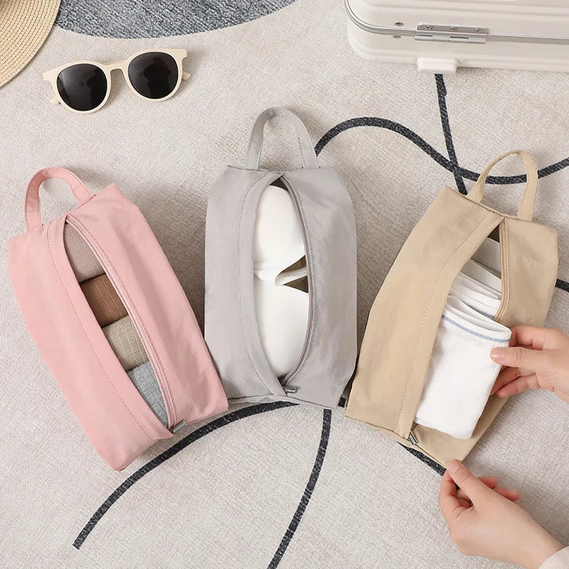 Portable Travel Organizer for Underwear | Sock and Bra Bag | Multifunctional