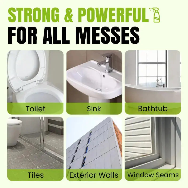 PowerClean Solution 600 ml | Effortless Stain Remover | Ideal for Kitchen & Bath