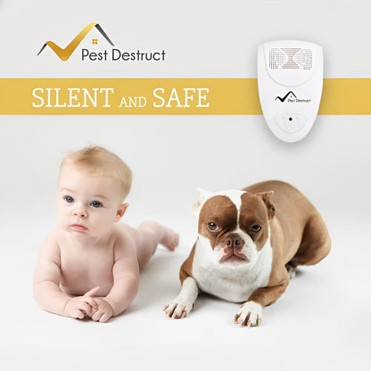 Ultrasonic Bed Bug Repeller – Chemical-Free Device for Bug Control