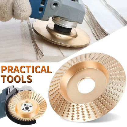 Precision Wood Carving Disc Set for Angle Grinders – 3 Pieces