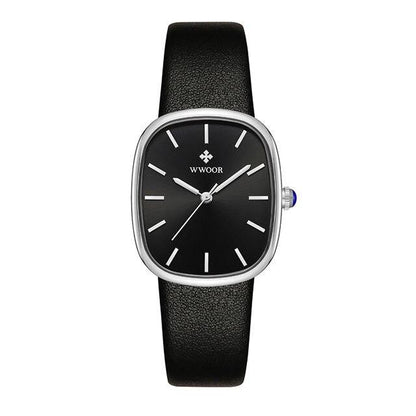 Women's Quartz Watch in Luxury Leather Design