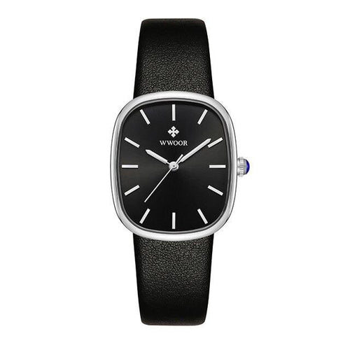 Women's Quartz Watch in Luxury Leather Design