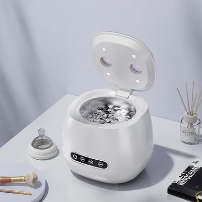 Ultrasonic Cleaning and Sterilization Device for On-the-Go Use