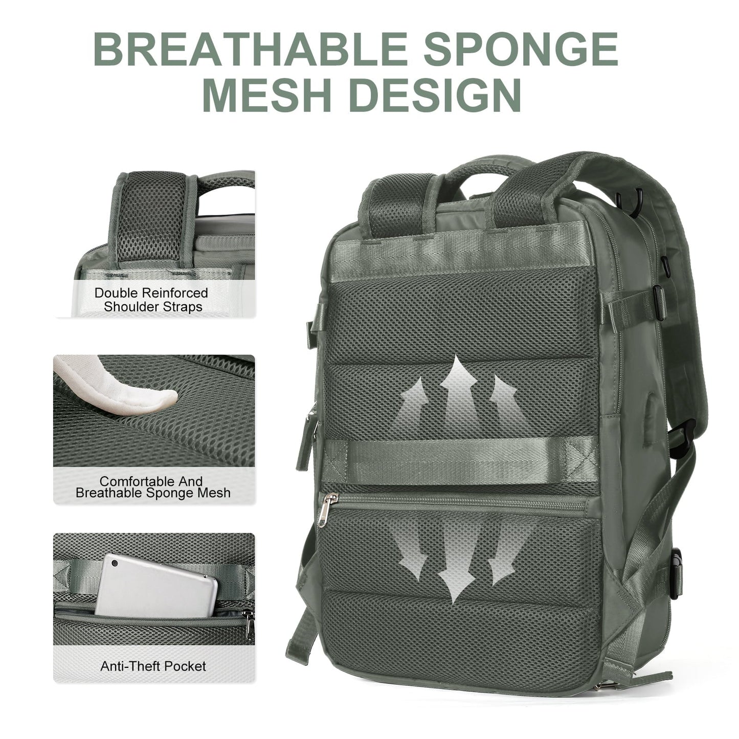 Women's Waterproof Hiking Backpack for Outdoor Adventures