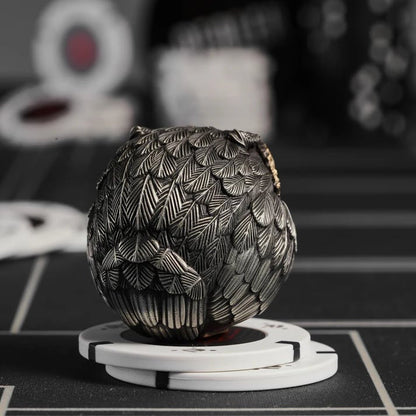 Guardian Owl: Stylish Card Protector and Table Decor