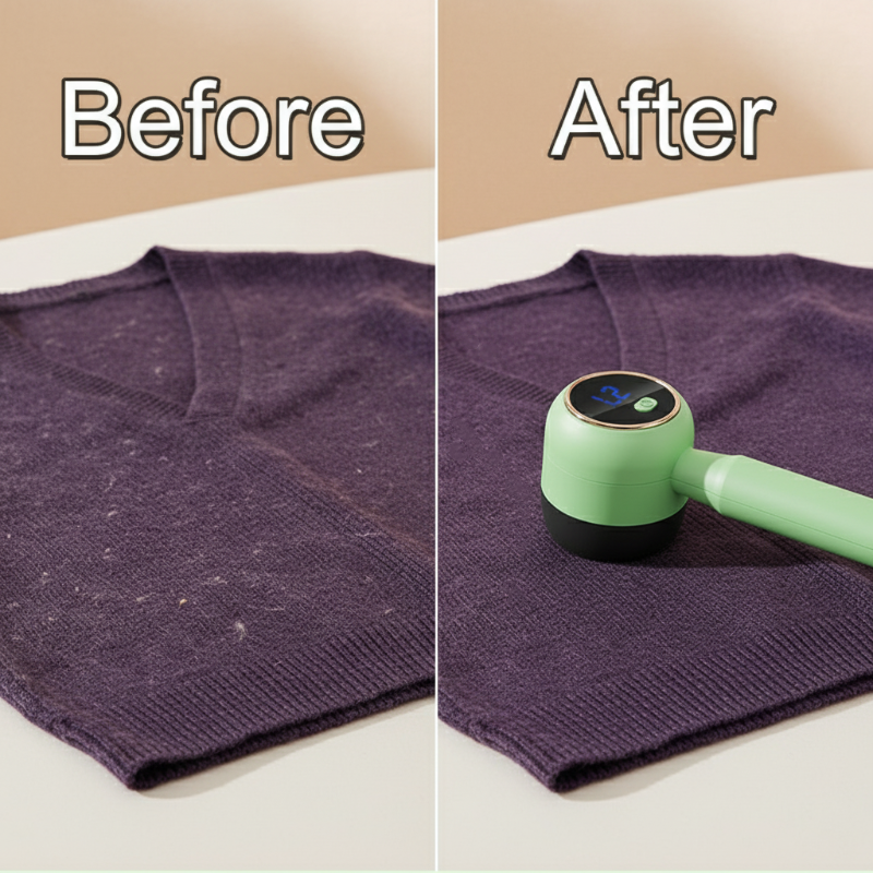 Restore Clothing to Smooth, Lint-Free Perfection Instantly