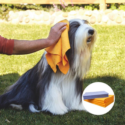 Versatile Absorbent Cleaning Cloths - 8 Pack for Every Task