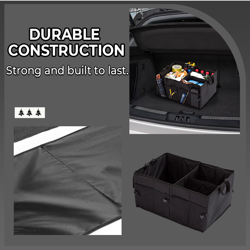Trunk Organizer - Instantly Transform Your Car Boot into Neat Storage