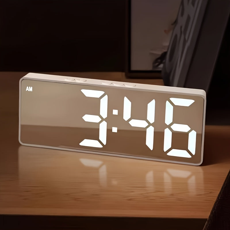 Digital Wake-Up Alarm Clock with Sunrise Light Display