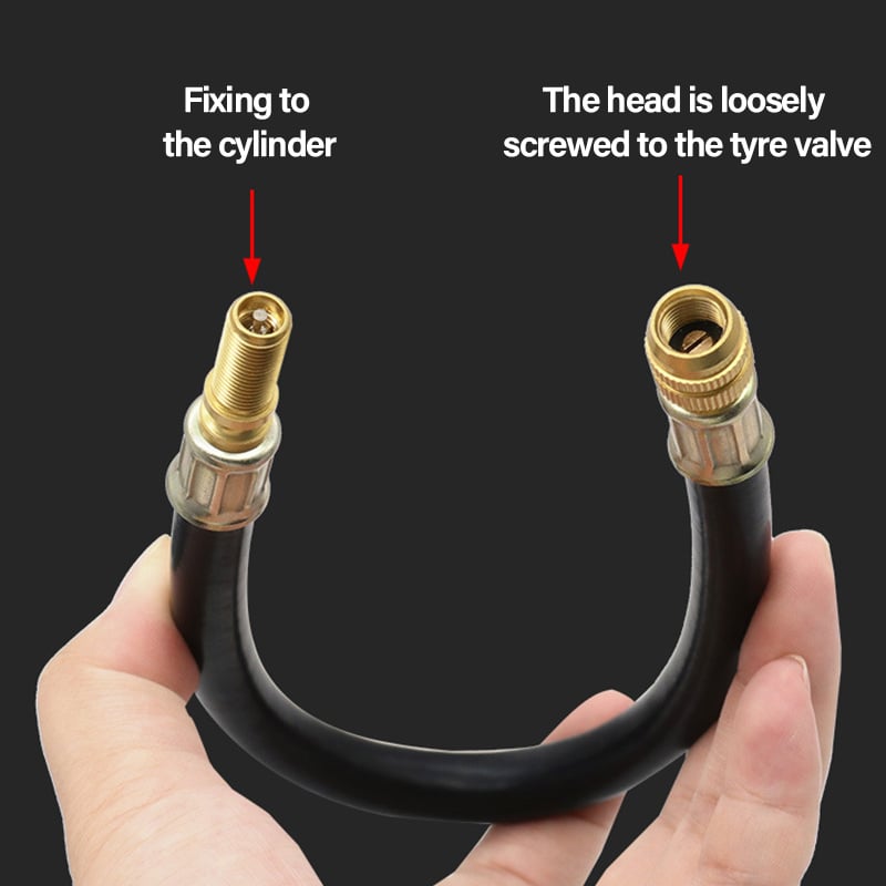 Brass Tire Valve Extension | Universal Solution for Easy Inflation